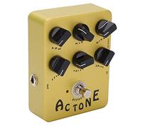 Pédale d'ampli de Simulation d'effets de Guitare analogique, pour AC30, Son Rock Britannique Classique, Champagne, métal doré