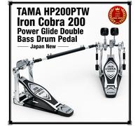 Pédale de batterie double basse TAMA HP200PTW Iron Cobra 200 Power Glide Japo...