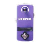 Pédale de boucle pratique en alliage pour guitare - Texture métallique - Convient pour guitares basses - Pour une utilisation sur scène - Pédale d'entraînement de guitare