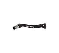 SCAR Sélecteur de vitesse anodisé Compatible avec Kawasaki KXF 450 KX450F 09-15 - Noir