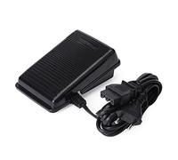 Pédale de Commande à la Maison Machine à Coudre, Pédalier de Machine Electrique à Couture Pédale avec Cordon Contrôleur Variable Universel de Vitesse (Noir)(EU Plug)