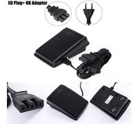 Pédale De Commande Au Pied 200-240v 50hz Et Cordon D'alimentation Pour Machine À Coudre Janome, Pièce De Pédale