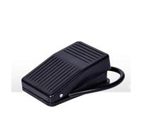Pédale de commande industrielle à action momentané Commutateur à pédale de réinitialisation antidérapant momentané FS-1, contrôleur 10A 250V multicolore(15cm Copper Ct)