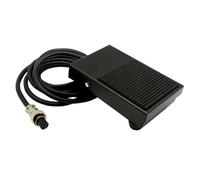 Pédale de commande plasma à 3 broches pour Tig Atgw et - Pied de soudage par points - Interrupteur en caoutchouc (1NO/1NC) 2 m Aviation Gx20 Corps en métal avec machines Spdt Grip de qualité