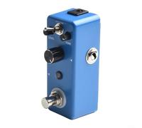 Pédale de compresseur pour guitare Rowin avec compression analogique, True Bypass et trois boutons pour un réglage précis du niveau, de la compression et de la tonalité