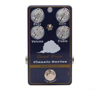 Pédale de contrôle de mise au point Overdrive Custom EQ Dynamics (C) | Boîtier en métal, dimensions 11,5 x 6,5 x 5,5 cm, poids léger 0,28 kg, s'adapte à tout pédalier, studio ou scène