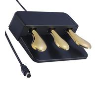 Pédale de conviviale adaptée claviers et pianos numériques Texture ABS Sensation de pied confortable Facile à transporter Pédale de pour clavier
