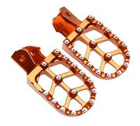 pédale de démarrage de moto Convient pour Sur-Ron Surron Light Bee SX vélo tout-terrain électrique moto CNC repose-pieds pédales de montage support rénovation(Orange)