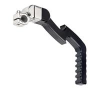 Pédale de démarrage de moto Pédale de démarrage à pied pour moto, trou de 12 mm, en aluminium CNC, compatible avec les moteurs 110-250 cc démarreur pédale pièces(Blue)