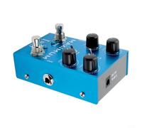 Pédale de distorsion compacte pour Stompbox Live Compact (B) | Égaliseur à 10 bandes, forme de tonalité large, gain de sensibilité, distorsion overdrive, compatible guitare électrique