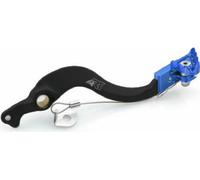 Pédale de frein ART Factory aluminium anodisé noir/pointe bleu adaptable sur Suzuki RM-Z 450