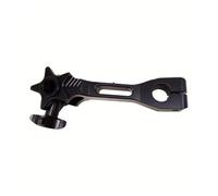 Pédale de frein de moto en alliage d'aluminium CNC | Design ergonomique avec trous de montage réglables à 4 positions - Remplacement direct boulon léger pour motos tout-terrain et motos tout-terrain