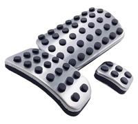 pédale de frein de voiture Pour Benz Pour Classe V Pour Vito Pour Metris Pour Viano W447 W639 Pédale D'accélérateur Pour Frein Repose-pied Plaque Protection Pièce(3pcs AT)