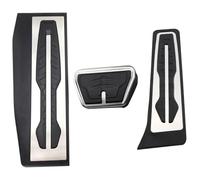pédale de frein d'embrayage Couvre-pédales D'accélérateur D'embrayage Frein Pour BMW F20 F21 F22 F23 F24 F30 F31 F32 F33 F34 F35 F36 F80 F82 F83 E81 E82 E88 E90 E91 E92 E93(3Pcs AT with rest)