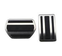 Pédale De Frein D'embrayage Pédale De Frein À Gaz Et D'embrayage En Acier Inoxydable Antidérapante Pour Citroen C2 2003 2004 2005 2006 2007 2008 2009(2 PIECE)