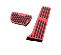 Pédale De Frein D'embrayage Pédales D'accélérateur Et Frein Pour Toyota Pour RAV4 XA50 2019 2020 2021 2022 2023 2024(AT 2PIECE Red)