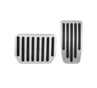 Pédale De Frein D'embrayage Pédales Frein À Repose Pieds En Alliage D'aluminium Avec Coussinets En Caoutchouc Pour Tesla Pour Model 3 Y(Style-1)