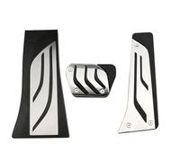 Pédale De Frein D'embrayage Pour BMW Pour X5 Pour X6 F15 F16 E70 E71 E72 M 2008 2014 2015 2016 2017 2018 Repose pieds frein à gaz en acier inoxydable(AT With Rest)