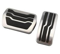 pédale de frein d'embrayage Pour Focus 2 3 4 MK2 MK3 MK4 RS ST Pour Kuga Pour Escape Pédales Voiture En Acier Inoxydable Couvre-pédales Accélérateur Frein(2Pcs AT)