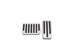 pédale de frein d'embrayage Pour Modèle 3 Y 2021 Modèle 3 Accessoires En Alliage D'aluminium Accélérateur Frein Repose Pédale Accessoires Voiture Pédale Coussinets Couvre(A)