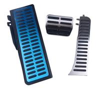 Pédale De Frein D'embrayage Pour VW Pour Tiguan 2013 2015 2016 2017 Pour Touran Pour Skoda Pour Yeti Pédale Repose Pieds Frein À Carburant En Acier Inoxydable(AT)