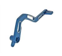 Pédale de frein en aluminium Bleu pour Derbi Senda SM/R 50 (00 = >)
