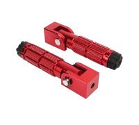 PéDale De Frein Pédale Arrière Pliable en Alliage D'aluminium pour Moto, Compatible avec Les Quads, UTV Et Kart(Red)