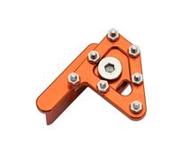 PéDale De Frein pour XCF SX EXC XC EXCF SXF CR CRF YZ YZF WR RMZ RM KX KXF Tête De Levier Pédale Frein Arrière(Orange)