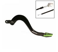 Pédale de frein RFX arrière Pro ST (Anodisé dur noir/vert)
