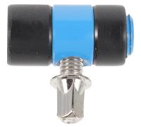Pédale de Grosse Caisse en Métal, Poids Réglable, Tête de Battant | Accessoire Bleu pour Batterie, Position Ajustable, Structure Robuste, Pièce pour Percussion, Tambour