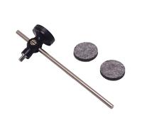 Pédale de grosse caisse en métal pour batte et pied - Marteaux réglables - Accessoires de tête - Instrument de percussion