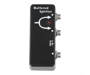 Pédale de guitare à tampon pour une configuration à double amplificateur, boîte de diviseur de signal en métal avec tampon True Bypass pour préserver les tonalités, réduire le bruit et conduire des