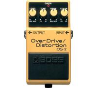 Pédale de guitare Boss FS-7 Dual Footswitch Overdrive / Distortion jaune et n...