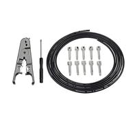 Pédale de guitare - Câble à souder sans prises - Petit tournevis professionnel sans soudure - Correctifs pour guitare électrique