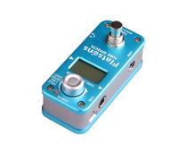Pédale de guitare électrique, pédale multi-effets d'aluminium | Pédale de guitare à distorsion Indicateur de distorsion de retard analogique, effet métallique Ov