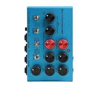 Pédale de guitare multi-effets Moskyaudio avec simulation de cabine stéréo, boîte de préampli de guitare électrique et boucle FX, appareil d'ampli d'entraînement portable avec sorties TRS DI