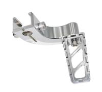 Pédale de levier de vitesses rabattable pour levier de vitesses Levier de vitesse chromé pour moto avec repose-pieds pour Harley Softail Street Bob Low Rider Breakout Fat Boy(Heel Shift Lever 8)