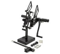 Pédale De Modification De Moto CNC Rearset Pour CBR954RR CBR929RR CBR 954RR 929RR CBR954 CBR929 RR 2000 2001 2002 2003 Moto Appui Pied(Black)
