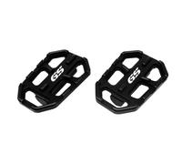 Pédale de Moto Pédales De Repose-pieds Pour Moto Pour BMW Pour G310GS F750GS F850GS R1200GS(GS LOGO Black)