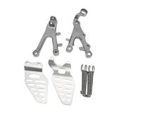 Pédale de Moto Pour 600 R6 R6 2006-2012 2013 2014 2015 2016 Moto Pièce Repose-pieds Pédales(Silvery)