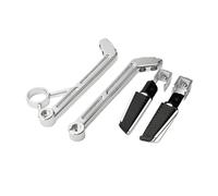 Pédale de Moto Pour BMW Pour R9T RNINET PURE R NineT RACER R NINE T SCRAMBLER Pièce De Moto Repose-pieds Pédales(Silver Black)