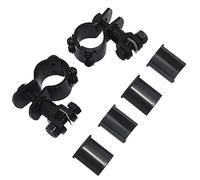 Pédale de Moto Repose-Pieds de Moto avec Pinces for autoroute, pédales de 3,2 cm, Barres de Repose-Pieds, Accessoire de Montage, Compatible avec Harley Road King, Electra Street Glide(Footpegs Clamp)
