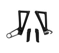 Pédale de Moto Repose-pieds De Moto Pour R6 2003-2005 Pour R6S 2006-2009(Black)