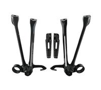 Pédale de Moto Repose-pieds De Moto Pour Suzuki Pour GSXR 1000 2011 2010 2009(Black)