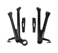 Pédale de Moto Repose-pieds De Moto Pour Suzuki Pour GSXR600 GSXR750 2011-2024(Black)