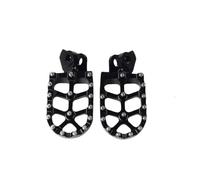 Pédale de Moto Repose-pieds De Moto Pour Suzuki Pour RMZ250 RMZ450 RMX450Z RM125(Black)