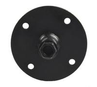 Pédale de rechange pour essieu de roue centrale de vélo d'appartement, tige en métal avec écrous, ajustement général pour réparation et entretien de vélo rotatif Tianxin (17 mm x 165 mm)