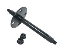 Pédale de rechange pour essieu de roue centrale de vélo d'appartement, tige en métal avec écrous, ajustement général pour réparation et entretien de vélo rotatif Tianxin (17 mm x 180 mm)
