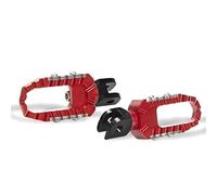 Pédale de repos Pour Ducati MULTISTRADA V4 Pour Pikes Peak 2021-2024 2023 2022 Repose-pieds Moto De Rechange Réglables En Aluminium(Rosso)