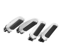 Pédale de repos Repose-pieds Avant Et Arrière Pour Moto Pour H-ONDA CB600F Et Pour HORNET (2007-2015, 2014, 2013, 2012, 2011, 2010, 2009, 2008)(Silver)